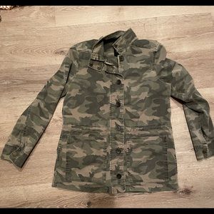 Lucky Brand Camo Utility Jacket